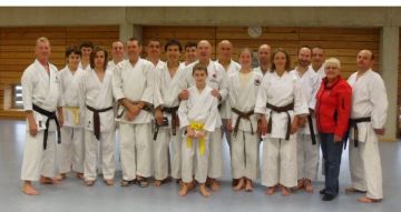 le groupe du SHOTO-KARATE-CLUB